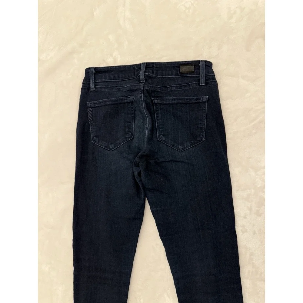 Paige Verdugo Ultra Skinny Women's Jeans Size 25 Dark Wash Stretch‎ Midrise
